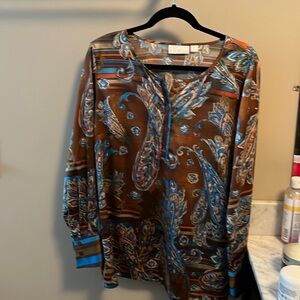 Paisley long sleeve shirt